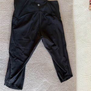 lululemon athletica Black Leggings Sz 10